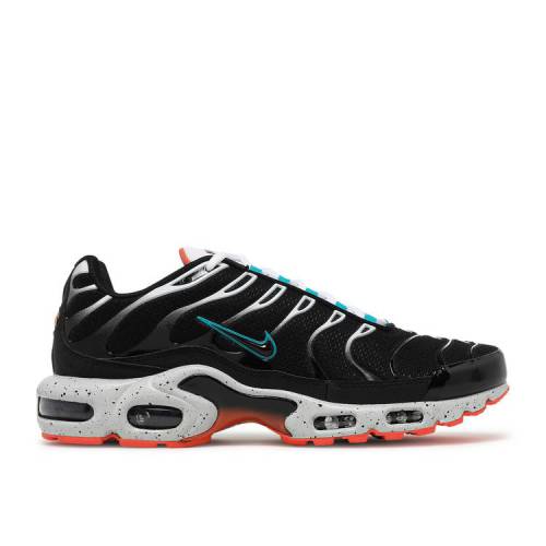 【 NIKE AIR MAX PLUS \u0027BLACK AQUAMARINE\u0027 / BLACK TURF ORANGE AQUAMARINE 】 マックス 黒いこと 黒いこと 芝生 橙 オレンジ色 藍緑色 エアマックスプラス スニーカー メンズ ナイキ