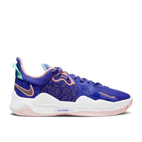 【 NIKE PG 5 EP 'LA DRIP' / LAPIS BLUE VOID CRIMSON BLISS 】 青色 ブルー クリムゾン スニーカー メンズ ナイキ
