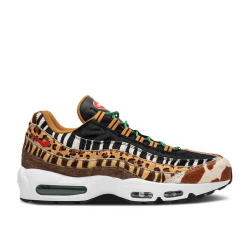 【 NIKE ATMOS X AIR MAX 95 DLX 'ANIMAL PACK' 2018 SPECIAL BOX / BLACK CLASSIC GREEN SPORT RED 】 マックス スペシャル ボックス 黒色 ブラック クラシック 緑 グリーン 赤 レッド エアマックス スニーカー メンズ ｜スニケス