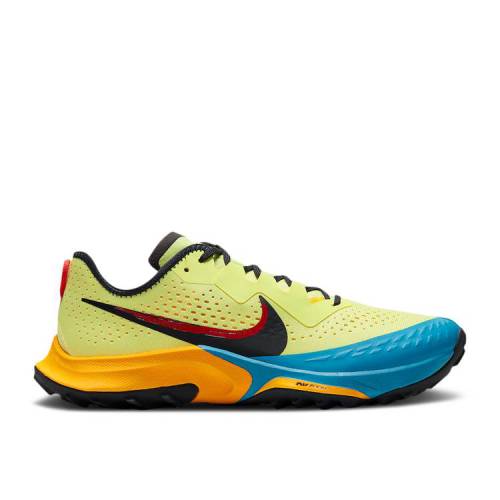 【 NIKE AIR ZOOM TERRA KIGER 7 'LIMELIGHT LASER BLUE' / LIMELIGHT LASER BLUE DARK SULFUR 】 ズーム レーザー 青色 ブルー スニーカー メンズ ナイキ