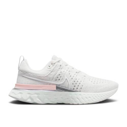 【 NIKE WMNS REACT INFINITY RUN FLYKNIT 2 'PLATINUM TINT' / PLATINUM TINT BARELY GREEN 】 リアクト ラン フライニット プラチナム 緑 グリーン スニーカー レディース ナイキ