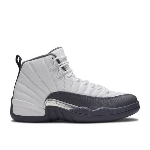【 AIR JORDAN JORDAN 12 RETRO 'DARK GREY' / WHITE DARK GREY GYM RED 】 ナイキ 白色 ホワイト 灰色 グレー 赤 レッド エアジョーダン スニーカー メンズ 58,630円