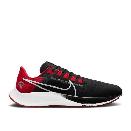 【 NIKE NFL X AIR ZOOM PEGASUS 38 \'ATLANTA FALCONS\' / BLACK GYM RED MEDIUM SILVER 】 ズーム ペガサス 黒色 ブラック 赤 レッド 銀色 シルバー ズームペガサス \'アトランタ ファルコンズ\' スニーカー メンズ ナイ|スニケス