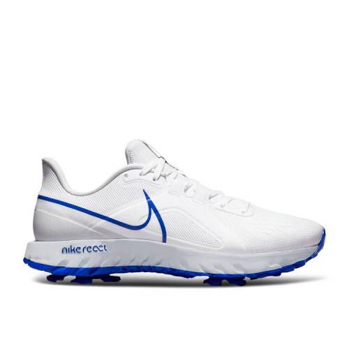 【 NIKE REACT INFINITY PRO 'WHITE RACER BLUE' / WHITE PURE PLATINUM RACER BLUE 】 リアクト プロ 白色 ホワイト ピュア プラチナム 青色 ブルー スニーカー メンズ ナイキ