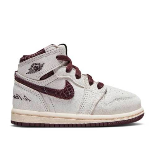 【 AIR JORDAN A MA MANI・・RE X JORDAN 1 HIGH OG TD \u0027AIRNESS\u0027 / SAIL BURGUNDY CRUSH 】 ナイキ ご機嫌 ブドウ酒色 バーガンディー エアジョーダン もの言う花