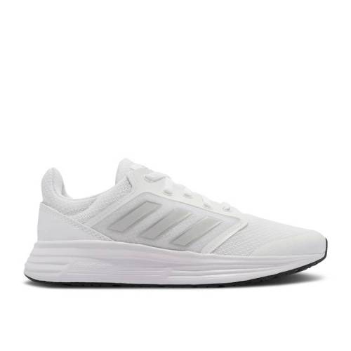 【 ADIDAS WMNS GALAXY 5 CLOUD 'WHITE MATTE SILVE' / CLOUD WHITE MATTE SILVER CARBON 】 アディダス ギャラクシー 白色 ホワイト 銀色 シルバー カーボン スニーカー レディース