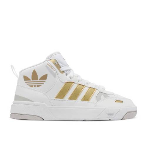【 ADIDAS WMNS POST UP \u0027WHITE GOLD METALLIC\u0027 / FOOTWEAR WHITE GOLD METALLIC 】 アディダス ゴールド 白いこと 白いこと スニーカー レディース