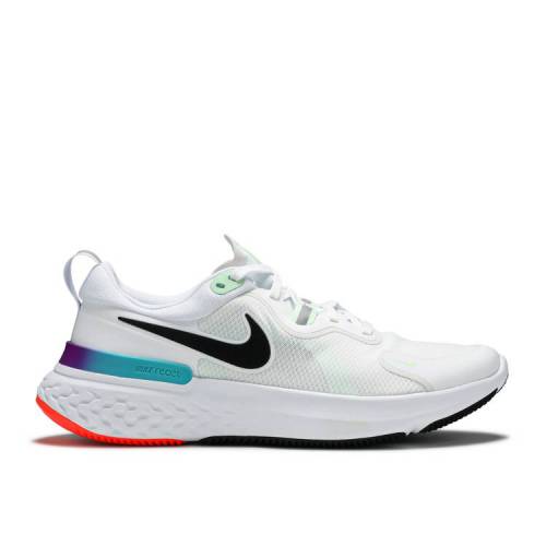 nike react white green