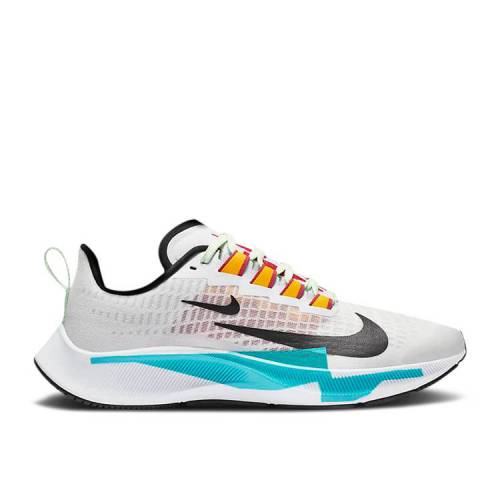 【 NIKE WMNS AIR ZOOM PEGASUS 37 PREMIUM 'WHITE ORACLE AQUA' / SUMMIT WHITE PURE PLATINUM 】 ズーム ペガサス プレミアム 白色 ホワイト ピュア プラチナム ズームペガサス スニーカー レディース ナイキ