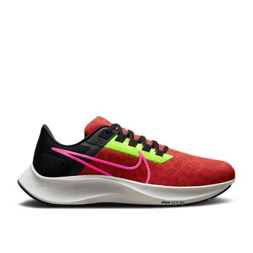 【 NIKE WMNS AIR ZOOM PEGASUS 38 'CHILE RED HYPER PINK' / CHILE RED BLACK PLATINUM TINT 】 ズーム ペガサス 赤 レッド 黒色 ブラック プラチナム ズームペガサス スニーカー レディース ナイキ|スニケス