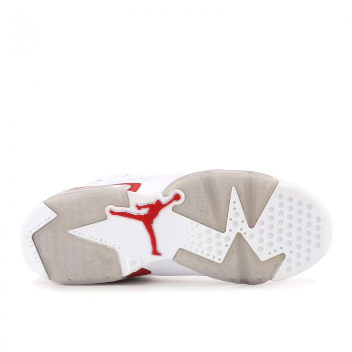 体ジョーダン Air Jordan エア 白いこと 紅毛 真っ 赤色信号 赤色 エアジョーダン Alternate 和郎 キッズ Air Red 6 Retro Gs White Pure Platinumgym Runsandtrails Com