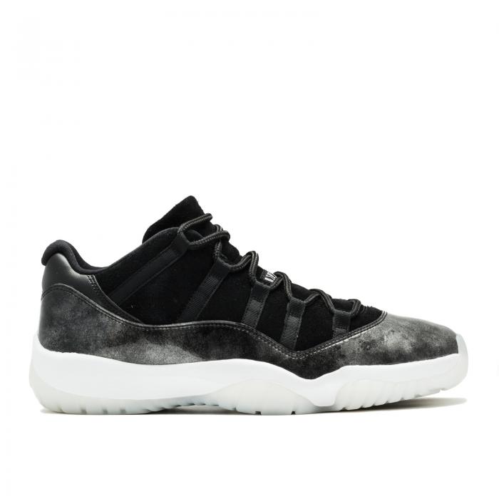 【 AIR JORDAN JORDAN 11 RETRO LOW \u0027BARONS\u0027 / BLACK WHITE METALLIC SILVER 】 ナイキ 黒いこと 黒いこと 白いこと 白いこと しろがね色 しろがね色 エアジョーダン スニーカー メンズ