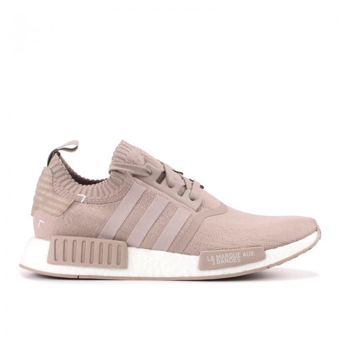 【 ADIDAS NMD_R1 PK 'FRENCH BEIGE' / VAPOUR GREY WHITE 】 アディダス 灰色 グレー 白色 ホワイト スニーカー メンズ｜スニケス