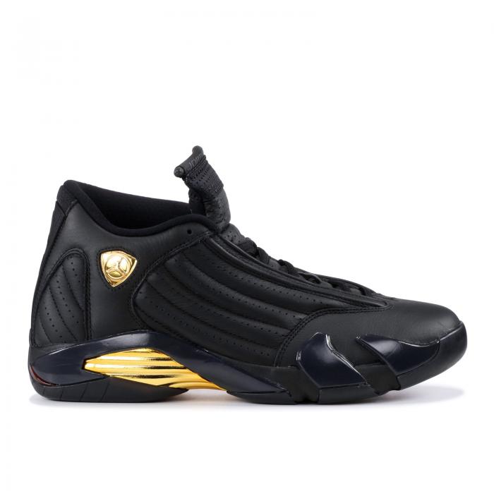【 AIR JORDAN JORDAN 14 RETRO 'DEFINING MOMENTS' / BLACK METALLIC GOLD 】 ナイキ 黒色 ブラック ゴールド エアジョーダン スニーカー メンズ