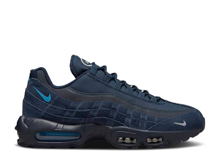 【 NIKE AIR MAX 95 'OBSIDIAN' / OBSIDIAN METALLIC SILVER LIGHT 】 マックス 銀色 シルバー エアマックス スニーカー メンズ ナイキ