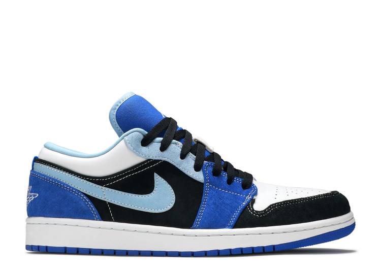 【 AIR JORDAN JORDAN 1 LOW SE 'RACER BLUE' / RACER BLUE PSYCHIC BLUE BLACK 】 ナイキ 青色 ブルー 黒色 ブラック エアジョーダン スニーカー メンズ