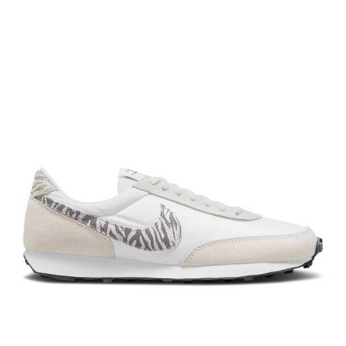 【 NIKE WMNS DAYBREAK SE 'ZEBRA PRINT' / WHITE PARTICLE GREY BLACK SUMMIT 】 白色 ホワイト 灰色 グレー 黒色 ブラック スニーカー レディース ナイキ