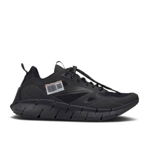 【 REEBOK CHARLI COHEN X WMNS ZIG KINETICA HORIZON 'BLACK' / BLACK TRUE GREY 8 HIGH VIS 】 リーボック ジグ 黒色 ブラック 灰色 グレー ハイ スニーカー レディース｜スニケス