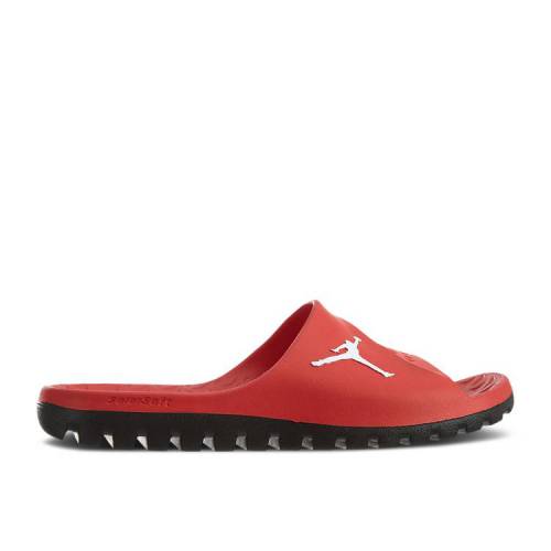 【 AIR JORDAN JORDAN SUPER.FLY TEAM SLIDE 'UNIVERSITY RED' / UNIVERSITY RED WHITE BLACK 】 ナイキ チーム サンダル 赤 レッド 白色 ホワイト 黒色 ブラック エアジョーダン スニーカー メンズ｜スニケス
