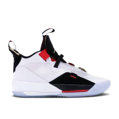 【 AIR JORDAN JORDAN 33 PF \u0027FUTURE OF FLIGHT\u0027 / WHITE METALLIC GOLD BLACK VAST 】 ナイキ 白いこと 白いこと ゴールド 黒いこと 黒いこと エアジョーダン スニーカー メンズ メンズ靴-スニーカー
