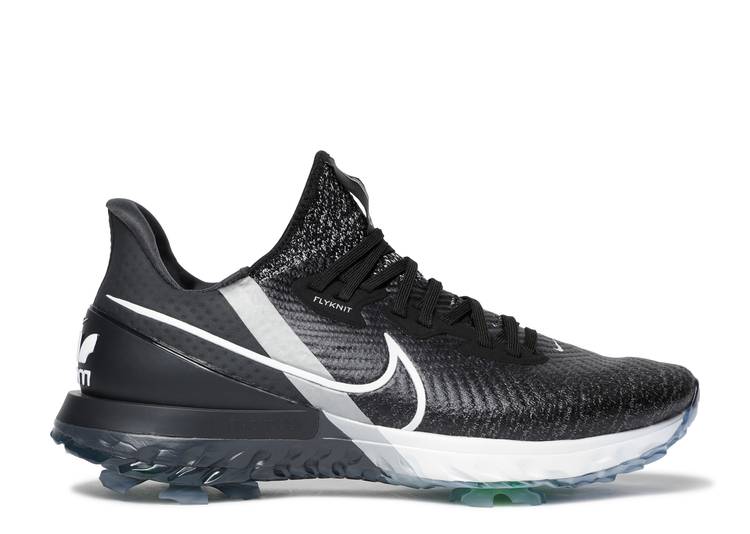 【 NIKE AIR ZOOM INFINITY TOUR GOLF 'BLACK' / BLACK OFF NOIR METALLIC PLATINUM 】 ズーム ゴルフ 黒色 ブラック プラチナム スニーカー メンズ ナイキ