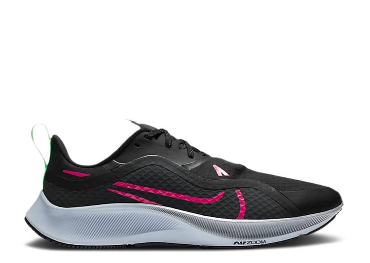 【 NIKE AIR ZOOM PEGASUS 37 SHIELD 'BLACK PINK BLAST' / BLACK IRON GREY OBSIDIAN MIST 】 ズーム ペガサス ピンク 黒色 ブラック 灰色 グレー ズームペガサス スニーカー メンズ ナイキ|スニケス