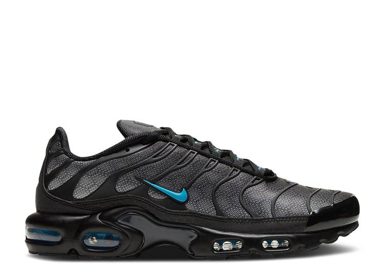 【 NIKE AIR MAX PLUS \u0027BLACK HEX\u0027 / BLACK WHITE LASER BLUE DARK 】 マックス 黒いこと 黒いこと 白いこと 白いこと レーザ 青み 青色 エアマックスプラス スニーカー メンズ ナイキ