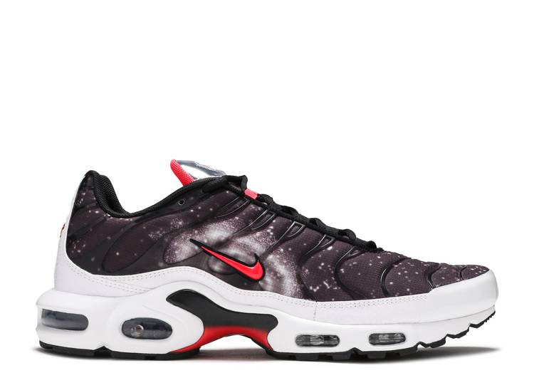 【 NIKE AIR MAX PLUS \u0027SUPERNOVA 2020\u0027 / BLACK WHITE LASER CRIMSON PHOTON 】 マックス 黒いこと 黒いこと 白いこと 白いこと レーザ クリムゾン エアマックスプラス スニーカー メンズ ナイキ