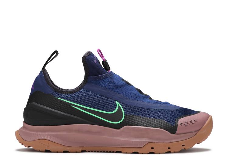 【 NIKE ACG ZOOM AIR AO 'BLUE VOID' / BLUE VOID VIVID PURPLE 】 ズーム 青色 ブルー 紫 パープル スニーカー メンズ ナイキ