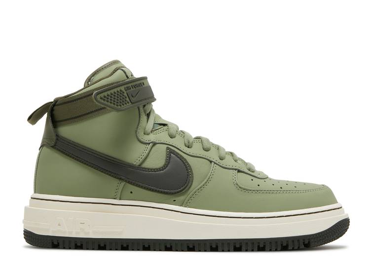【 NIKE AIR FORCE 1 HIGH 'OIL GREEN' / OIL GREEN MEDIUM OLIVE BLACK 】 ハイ 緑 グリーン オリーブ 黒色 ブラック エアフォース スニーカー メンズ ナイキ｜スニケス