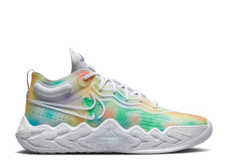 【 NIKE AIR ZOOM GT RUN TIE-DYE / MULTI COLOR WHITE WHITE 】 ズーム ラン 白色 ホワイト TIEDYE スニーカー メンズ ナイキ