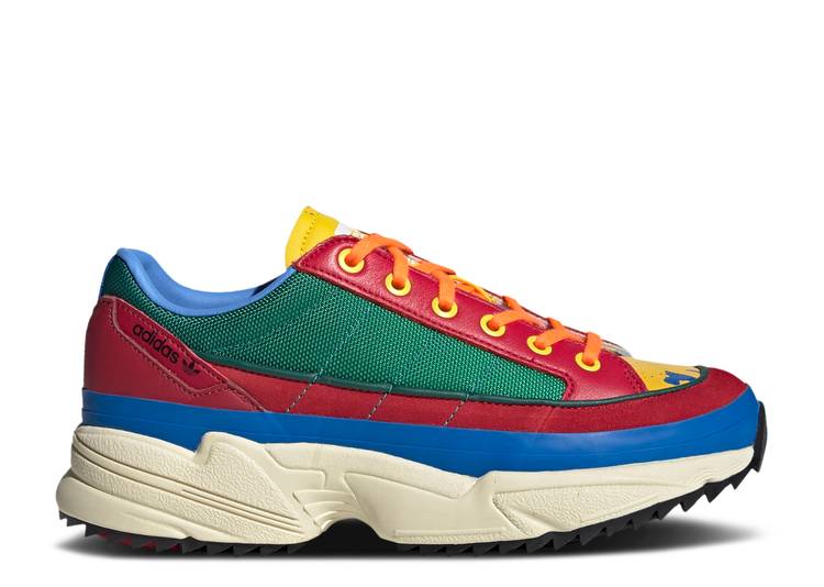 【 ADIDAS ANGEL CHEN X WMNS KIELLOR \u0027MULTI\u0027 / BOLD RED BLUE ORANGE 】 アディダス 赤 赤いこと 青味 青み 橙 オレンジ色 スニーカー レディース