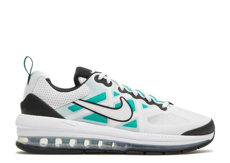 【 NIKE AIR MAX GENOME 'WHITE CLEAR EMERALD' / CLEAR EMERALD BLACK WHITE 】 マックス 黒色 ブラック 白色 ホワイト エアマックス スニーカー メンズ ナイキ