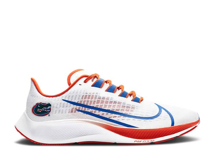 【 NIKE AIR ZOOM PEGASUS 37 'FLORIDA' / WHITE PURE PLATINUM UNIVERSITY 】 ズーム ペガサス 白色 ホワイト ピュア プラチナム ズームペガサス スニーカー メンズ ナイキ|スニケス