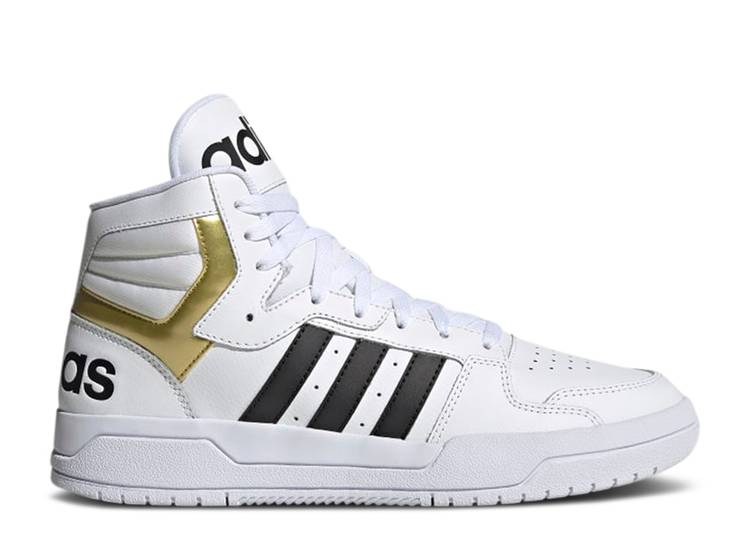 【 ADIDAS ENTRAP MID 'WHITE GOLD METALLIC' / CLOUD WHITE CORE BLACK GOLD 】 アディダス ミッド ゴールド 白色 ホワイト コア 黒色 ブラック スニーカー メンズ｜スニケス 245,800円