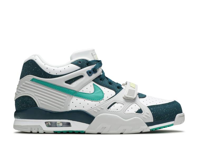 【 NIKE AIR MAX TRAINER 3 'MIDNIGHT TURQUOISE' / WHITE MIDNIGHT TURQUOISE VAST 】 マックス トレーナー 白色 ホワイト エアマックス スニーカー メンズ ナイキ