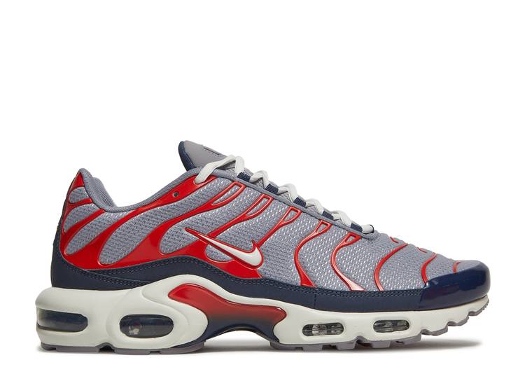 【 NIKE AIR MAX PLUS 'GREY USA' / CEMENT GREY SUMMIT WHITE 】 マックス 灰色 シメント グレー 白色 ホワイト エアマックスプラス スニーカー メンズ ナイキ|スニケス