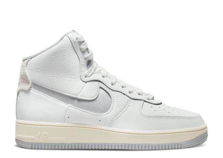 【 NIKE WMNS AIR FORCE 1 HIGH SCULPT 'WHITE LIGHT SMOKE GREY' / SUMMIT WHITE LIGHT SMOKE GREY 】 ハイ 白色 ホワイト 灰色 グレー エアフォース スニーカー レディース ナイキ 28,368円