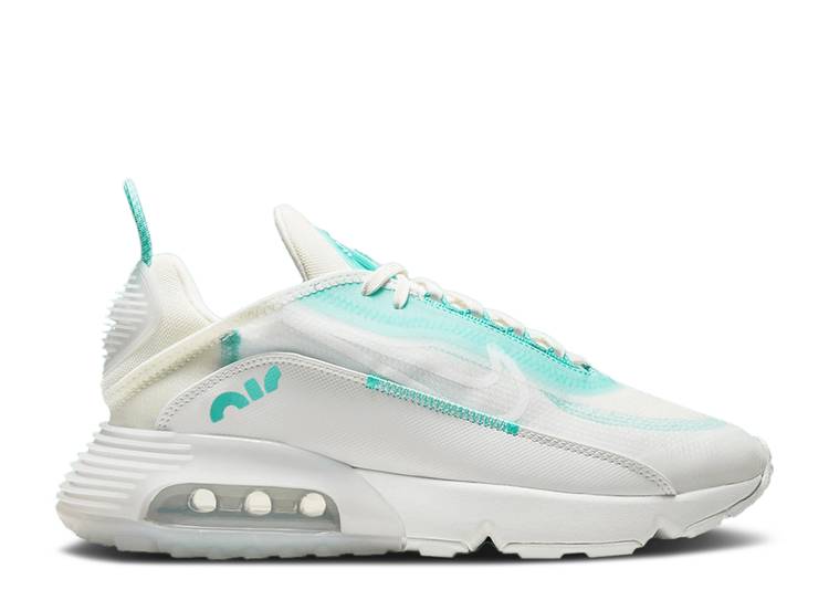 【 NIKE WMNS AIR MAX 2090 \u0027AURORA GREEN\u0027 / SAIL BLACK AURORA GREEN SUMMIT 】 マックス 黒いこと 黒いこと 緑 緑であること 大気圏マックス スニーカー レディース ナイキ