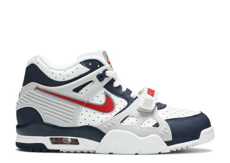 【 NIKE AIR TRAINER 3 RETRO 'USA' / MIDNIGHT NAVY UNIVERSITY RED 】 トレーナー 紺色 ネイビー 赤 レッド エアトレーナー スニーカー メンズ ナイキ 59,565円