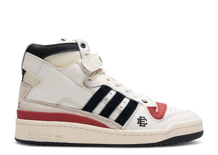 【 ADIDAS ERIC EMANUEL X MIDNIGHT MADNESS FORUM 84 HIGH 'LOUISVILLE CARDINALS' / CLOUD WHITE CORE BLACK TEAM 】 アディダス マッドネス フォーラム ハイ 白色 ホワイト コア 黒色 ブラック チーム 'ルイビル カーディナ