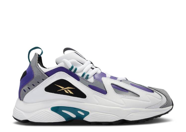 【 REEBOK DMX SERIES 1200 'WHITE TEAM PURPLE TEAL' / FOOTWEAR WHITE TEAM PURPLE 】 リーボック シリーズ チーム 紫 パープル 白色 ホワイト スニーカー メンズ