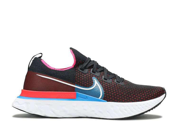 【 NIKE REACT INFINITY RUN \u0027RED ORBIT\u0027 / BLACK RED ORBIT PHOTO BLUE WHITE 】 リアクト 幽客 黒いこと 黒いこと 赤 赤いこと 青味 青み 白いこと 白いこと スニーカー メンズ ナイキ