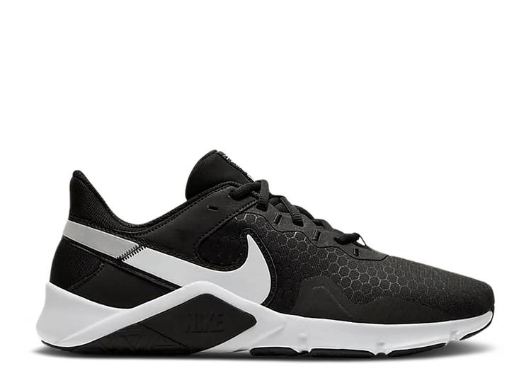 【 NIKE LEGEND ESSENTIAL 2 \u0027BLACK METALLIC SILVER\u0027 / BLACK METALLIC SILVER WHITE 】 伝え話し 黒いこと 黒いこと しろがね色 しろがね色 白いこと 白いこと スニーカー メンズ ナイキ
