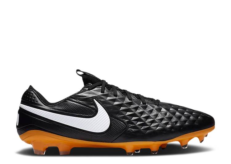 【 NIKE TIEMPO LEGEND 8 ELITE TECH CRAFT FG \u0027BLACK PRO GOLD\u0027 / BLACK PRO GOLD METALLIC GOLD 】 ティエンポ 言い伝え エリート テック 労働者階級 黒いこと 黒いこと ゴールド スニーカー メンズ ナイキ
