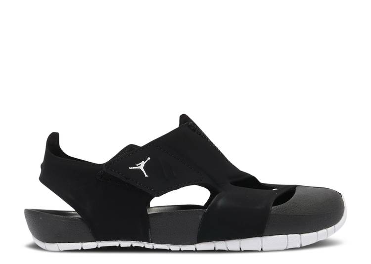 【 AIR JORDAN JORDAN FLARE PS 'BLACK WHITE' / BLACK WHITE 】 ナイキ 黒色 ブラック 白色 ホワイト エアジョーダン ジュニア キッズ ベビー マタニティ スニーカー