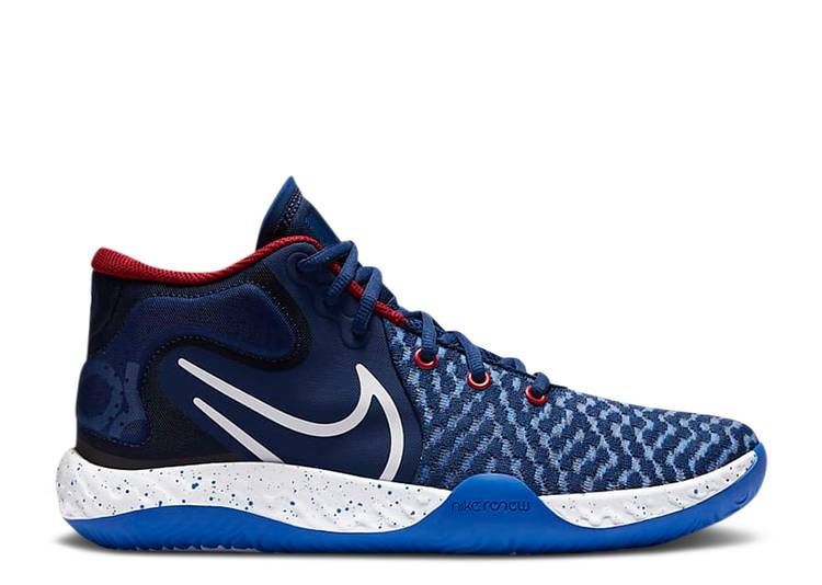 【 NIKE KD TREY 5 VIII 'BLUE VOID' / BLUE VOID RACER BLUE RED CRUSH 】 青色 ブルー 赤 レッド スニーカー メンズ ナイキ