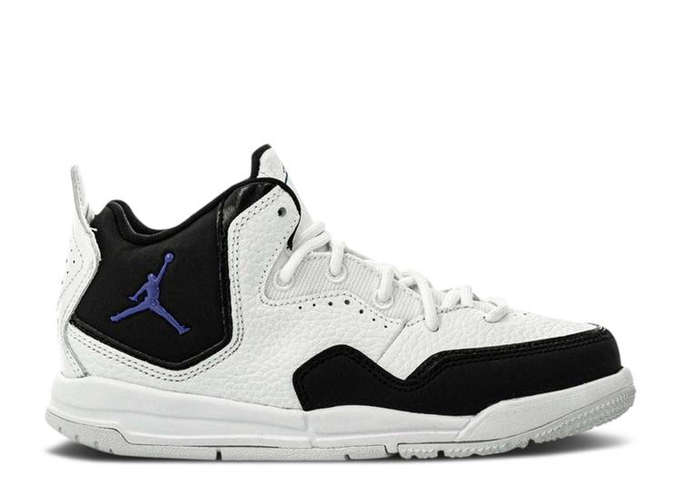 【 AIR JORDAN JORDAN COURTSIDE 23 PS 'CONCORD' / WHITE DARK CONCORD BLACK 】 ナイキ 白色 ホワイト コンコルド コンコード 黒色 ブラック エアジョーダン ジュニア キッズ ベビー マタニティ スニーカー