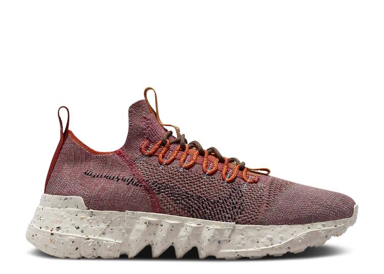 【 NIKE SPACE HIPPIE 01 \u0027REDSTONE\u0027 / REDSTONE BLACK DESERT ORANGE 】 黒いこと 黒いこと 橙 オレンジ色 スニーカー メンズ ナイキ