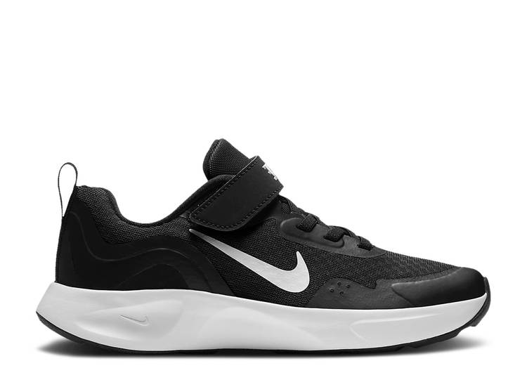【 NIKE WEARALLDAY PS 'BLACK WHITE' / BLACK WHITE 】 黒色 ブラック 白色 ホワイト ジュニア キッズ ベビー マタニティ スニーカー ナイキ｜スニケス